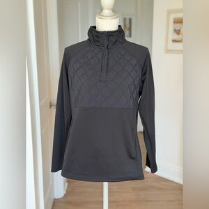 Avia Charcoal Quilted Pullover